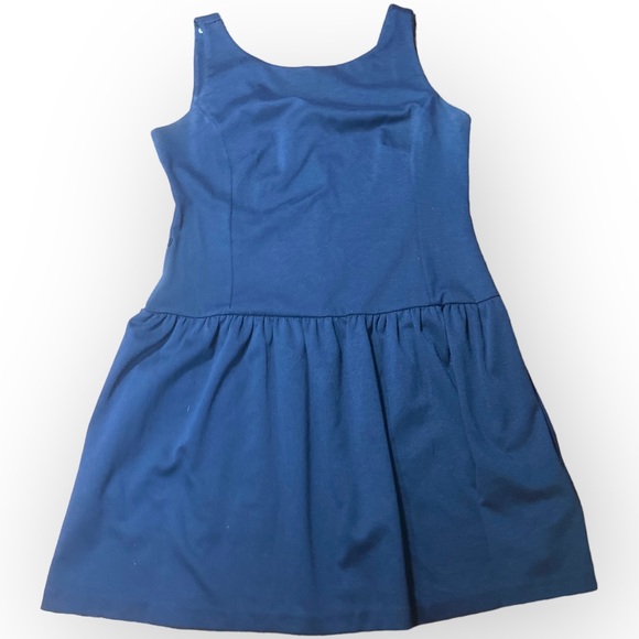 Tommy Hilfiger Navy Blue Sleeveless Stretch Mini Dress - Picture 3 of 9